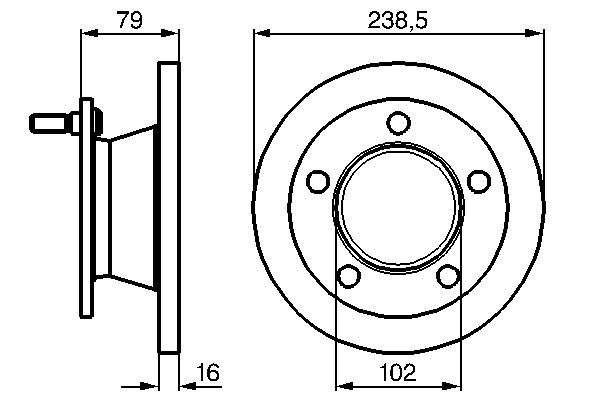 0986478357 - Brake disc - Image 5