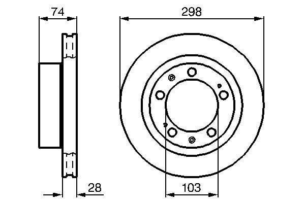 0986478418 - Brake disc
