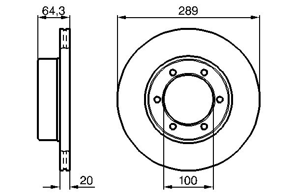 0986478453 - Brake disc - Image 5
