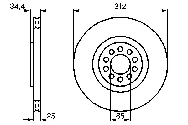 0986478467 - Brake disc - Image 5
