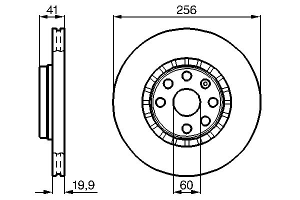 0986478535 - Brake disc - Image 5