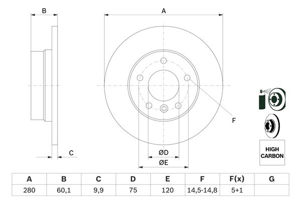 0986478561 - Brake disc - Image 5