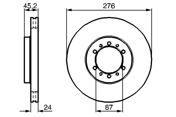 0986478844 - Brake disc - Image 5