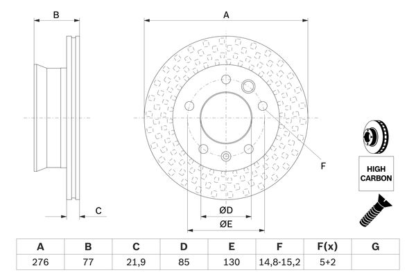 0986478849 - Brake disc - Image 5