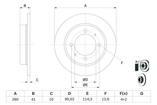0986478898 - Brake disc - Image 5