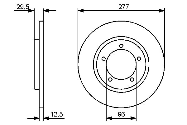 0986479487 - Brake disc - Image 5