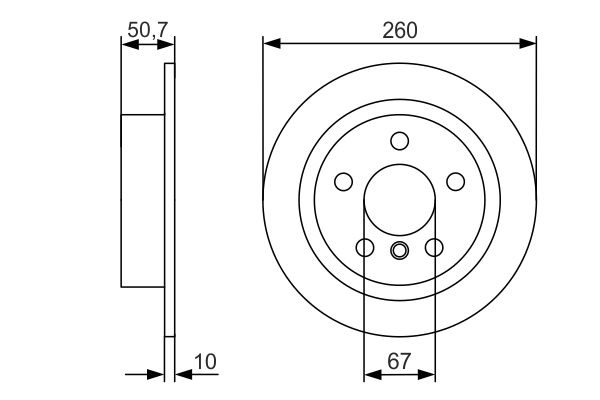 0986479C96 - Brake disc - Image 5