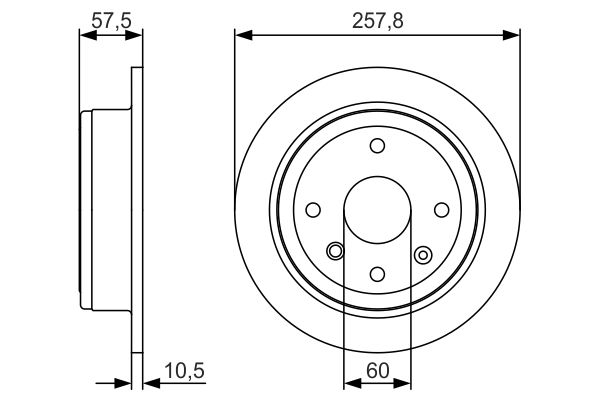 0986479S08 - Brake disc - Image 5