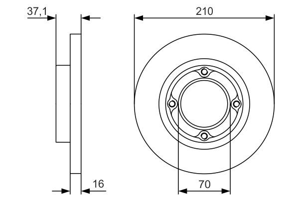 0986479U96 - Brake disc - Image 5
