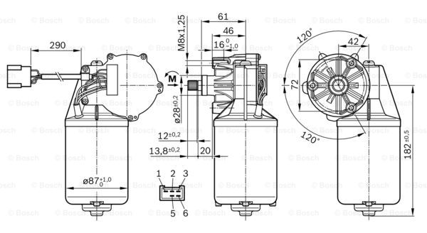0986337401 - Wiper motor - Image 5