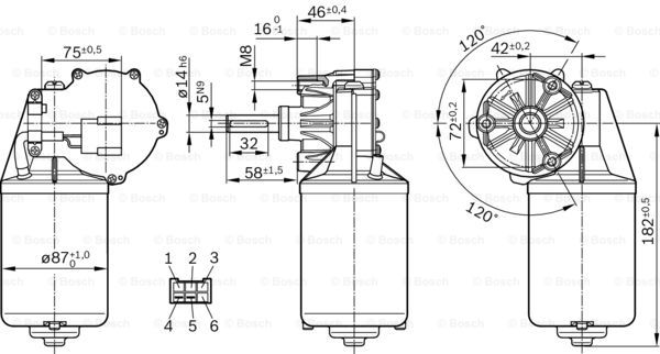 0986337410 - Wiper motor - Image 5