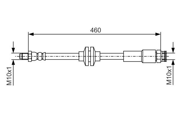 1987481543 - Brake hose - Image 5