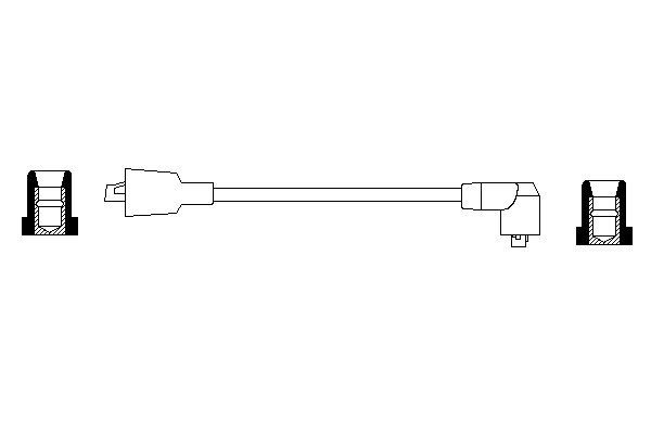 0986356038 - H.t. ignition cable - Image 5