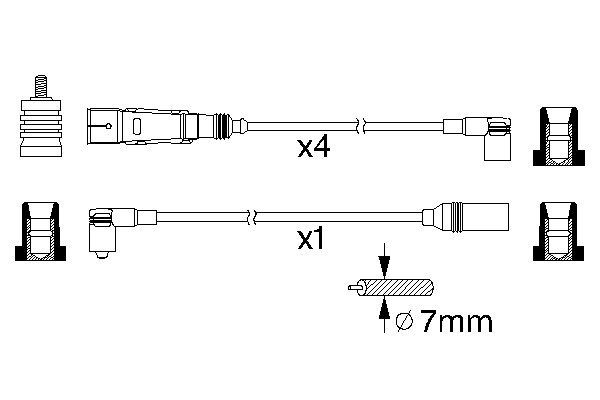 0986356355 - Ht ignition cable - Image 5