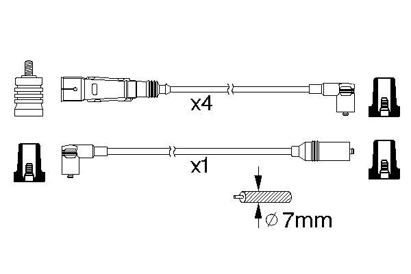 0986356358 - Ht ignition cable - Image 5
