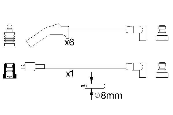 0986356783 - Ht ignition cable - Image 5