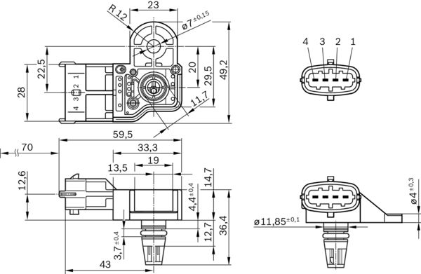 0261230245 - Pressure sensor - Image 5