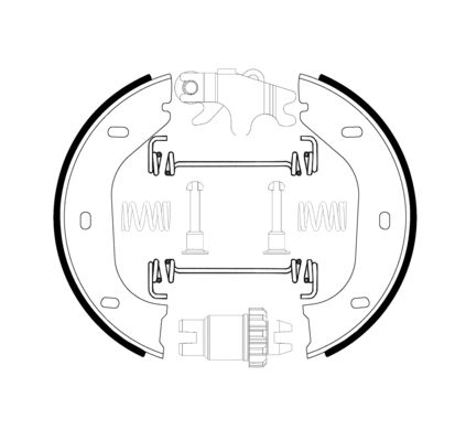 0204113801 - Brake shoe - Image 5