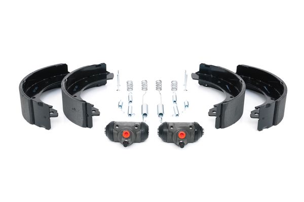0204113602 - Drum brake shoes