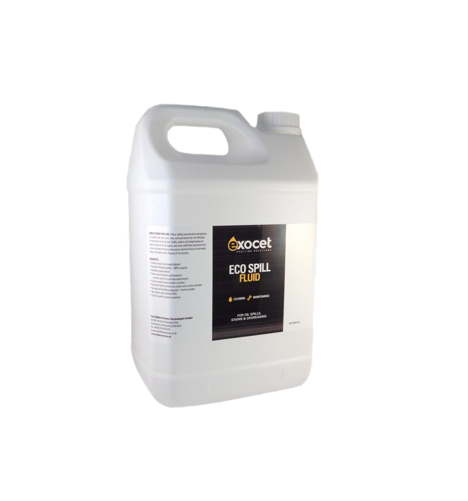 Exocet Eco-Spill Fluid 5 L - Degreaser & Cleaner