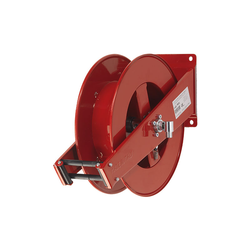 Retractable Hose Reel 20m - Spring Rewind Steel
