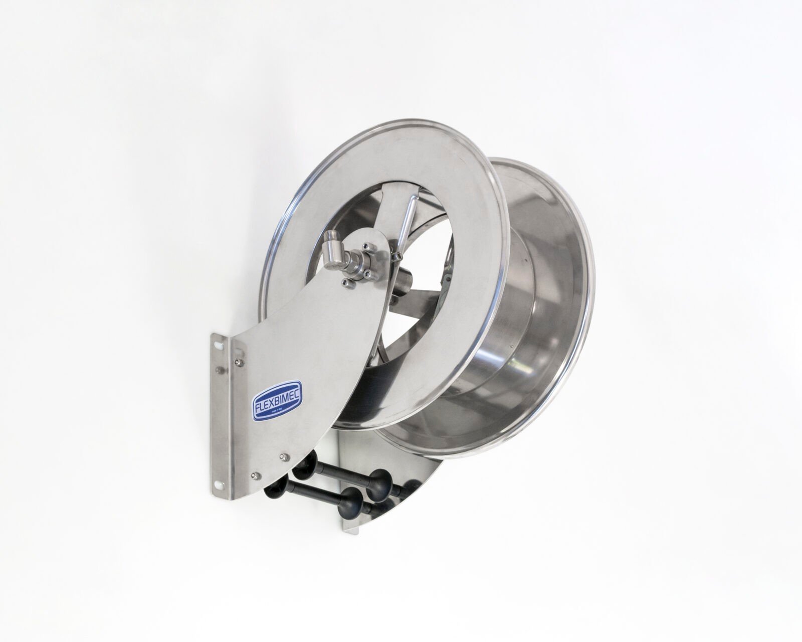 Stainless Manual Hose Reel 25m x 1" or 30m x 3/4" - Image 2