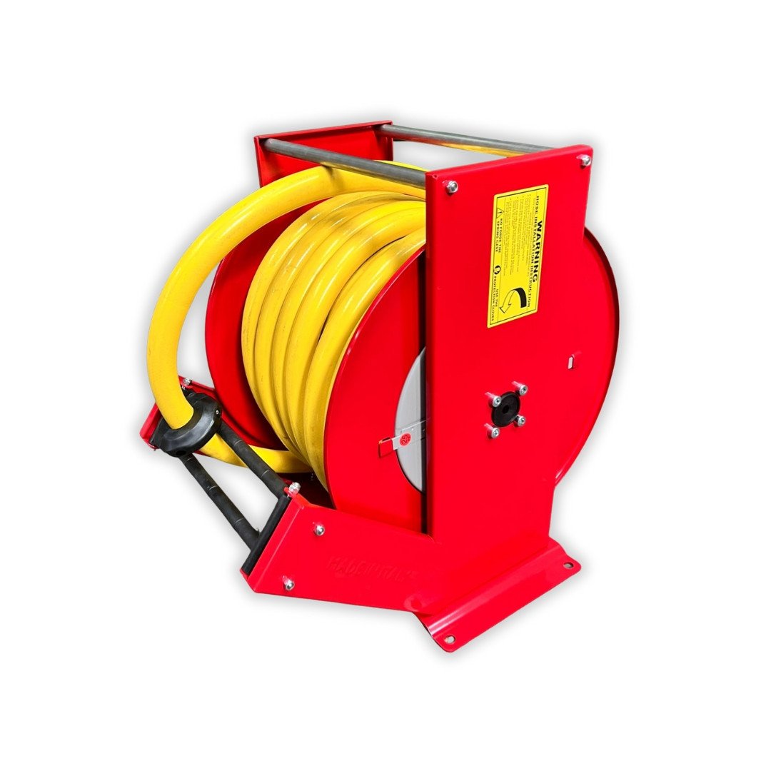 Washdown Reel 25m x 1" Hose c/w Spray Nozzle