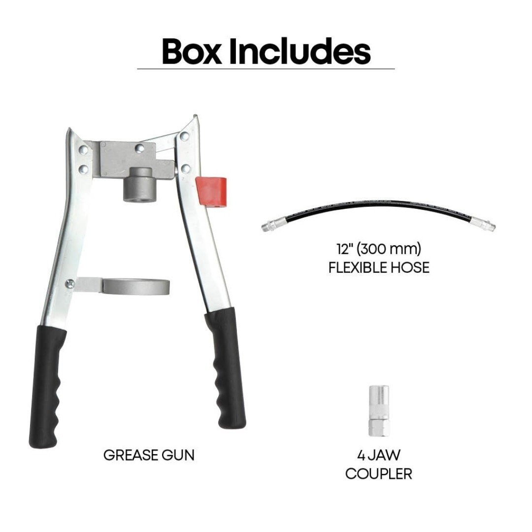 Double Handed Grease Gun 500g - 7500 PSI - Image 3