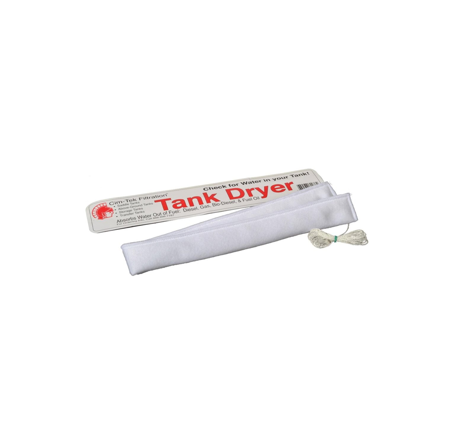 Tank Dryer - Absorbs Water from Fuel Storage Tanks