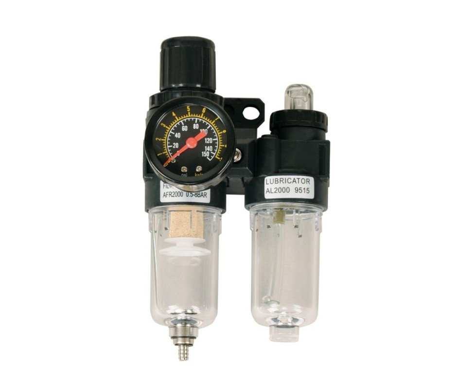 Air Regulator Filter & Oiler Unit - Complete