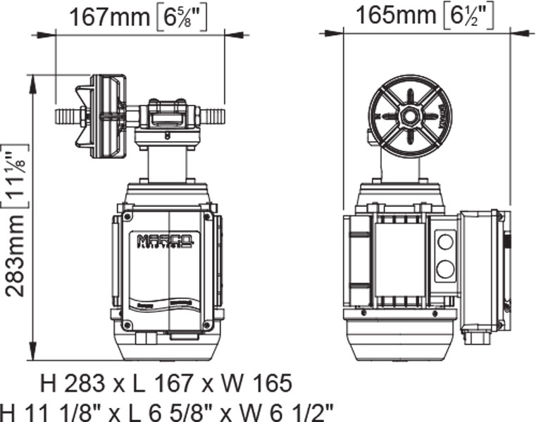 UP3/AC Gear Pump 220V 50Hz - 10 l/min 6 Bar - Image 2