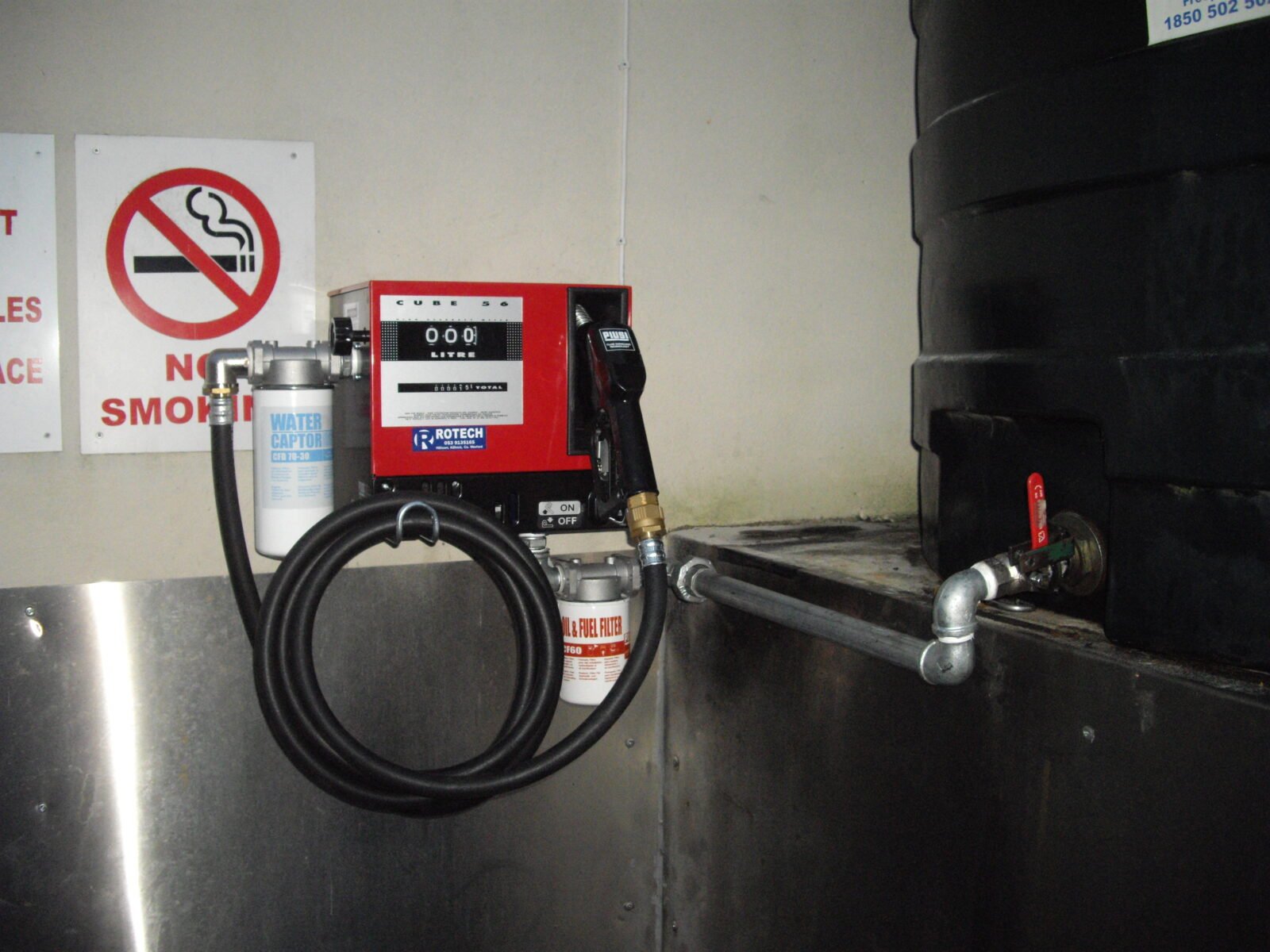 Cube 56 230V Diesel Cabinet with K33 Meter 56 l/min - Image 3