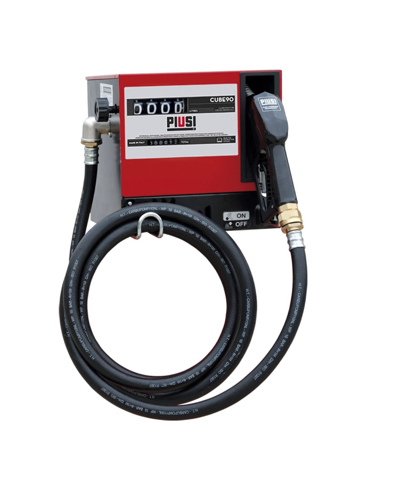 Cube 90 230V Diesel Cabinet - Meter Nozzle 4m Hose