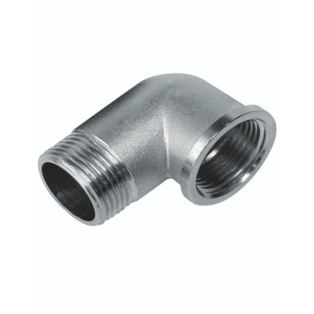 90 Degree Bend 1" BSP Male x Female - Steel