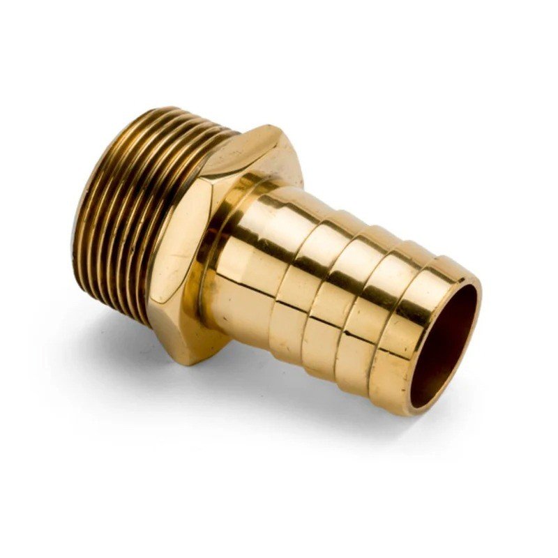 Brass Hose Tail 3/4" BSP Male x 3/4" Hose