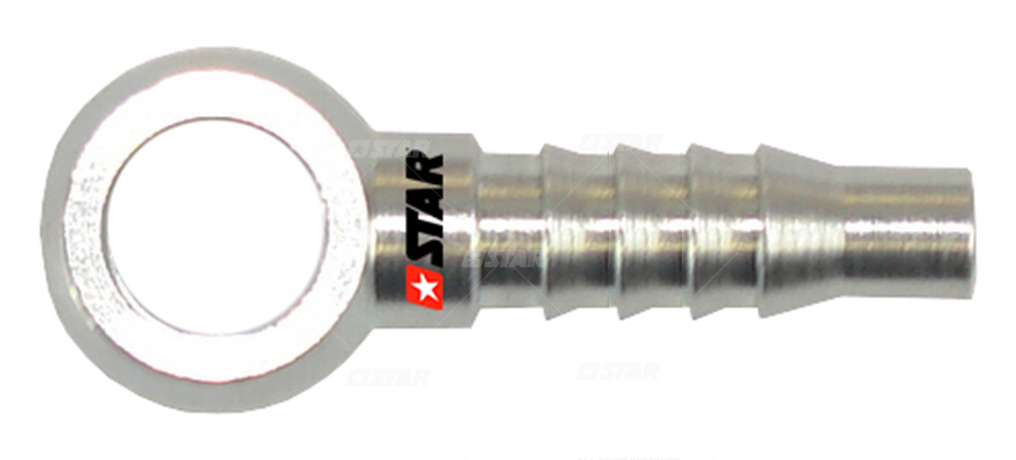 M12 x 8 Banjo Union (Fits 12mm Banjo Bolt & 8mm ID pipe)