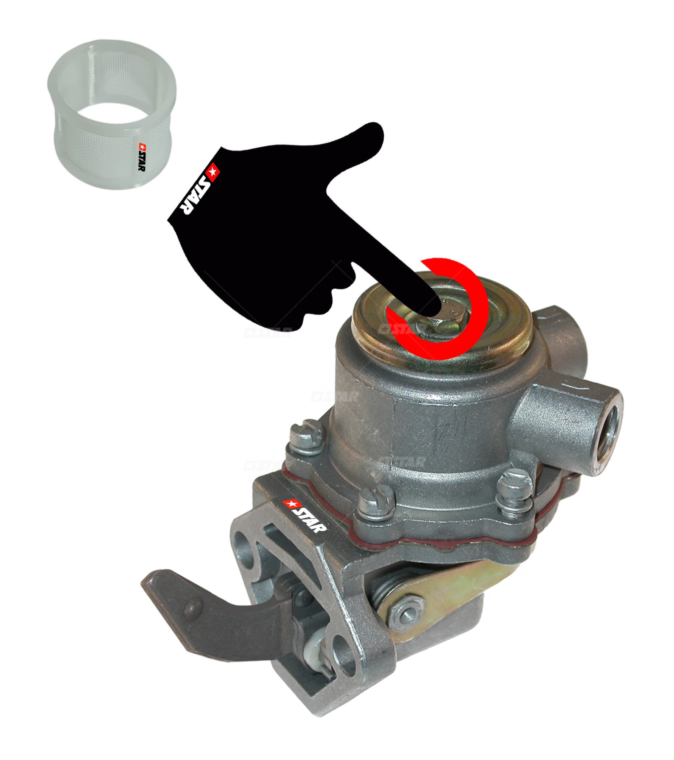 Feed Pump Nylon Filter - Image 2