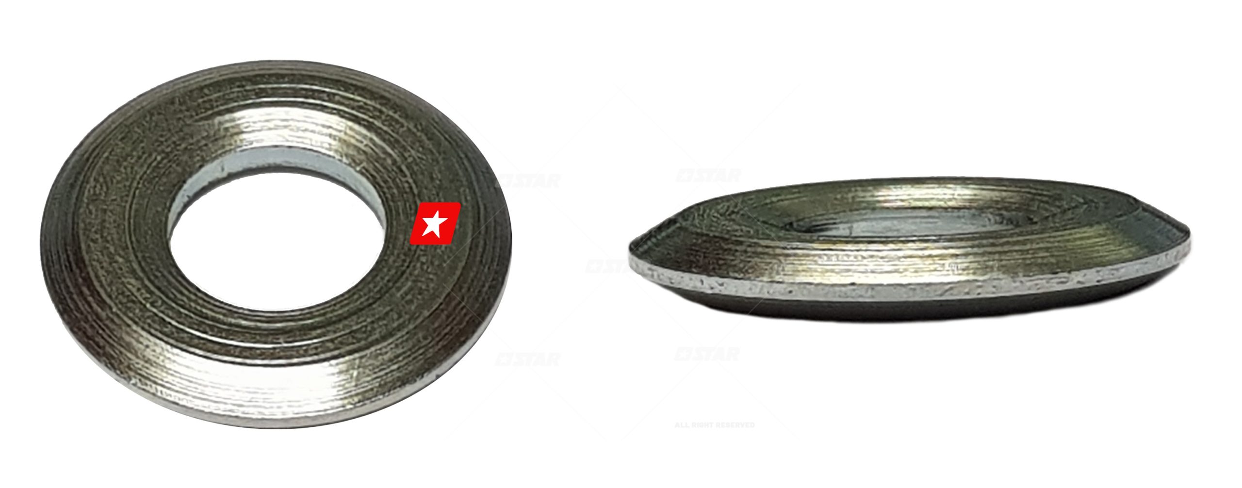 7.3 x 16 x 2.0 mm Copper Injector Sealing Washer (Toyota)