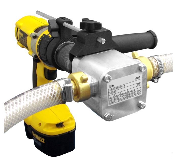 Zuwa Drill Pump 1" Ports - 60 l/min 4 Bar Alloy